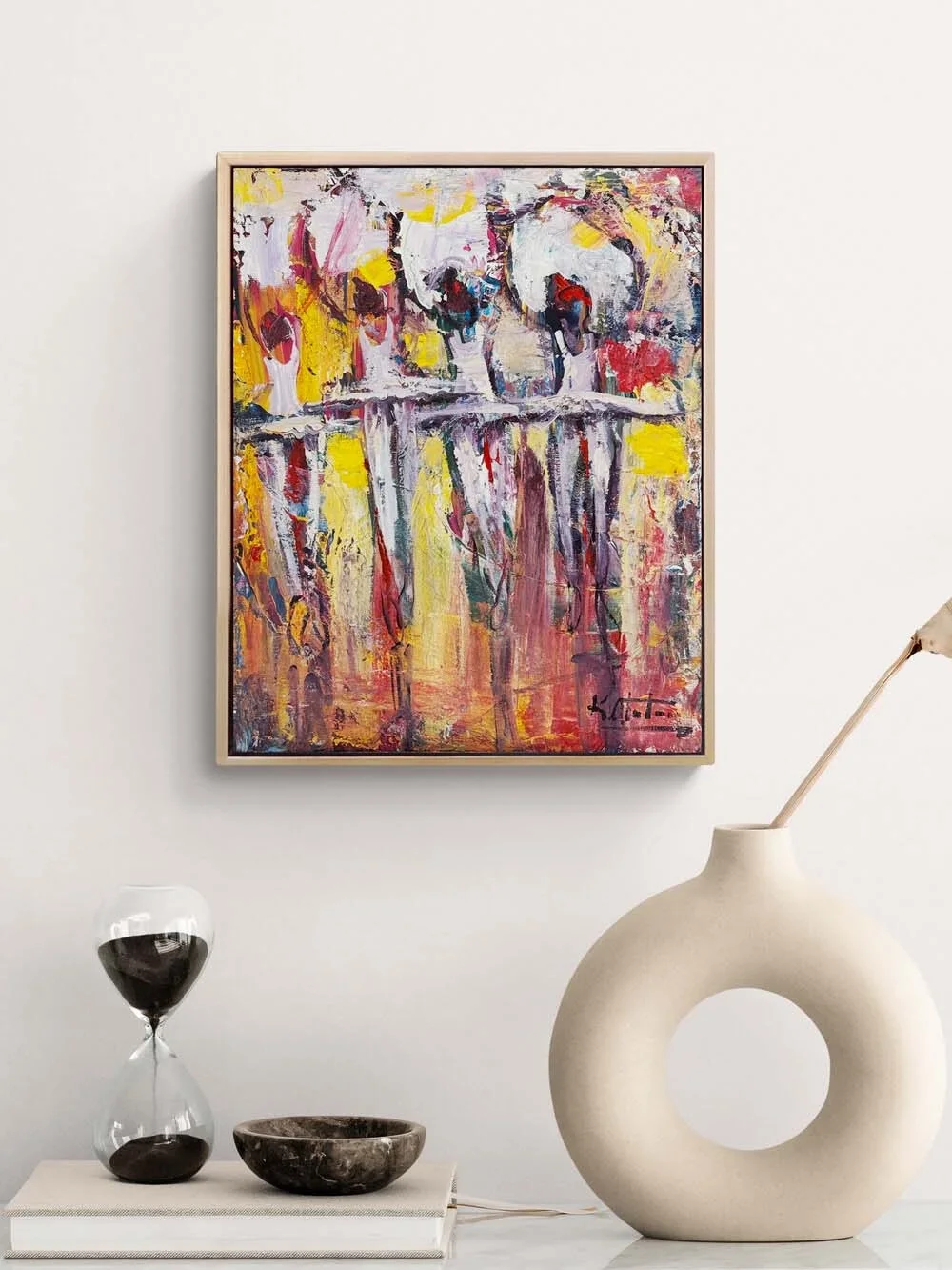 Zarafetin Direnci Yağlı Boya Tablosu