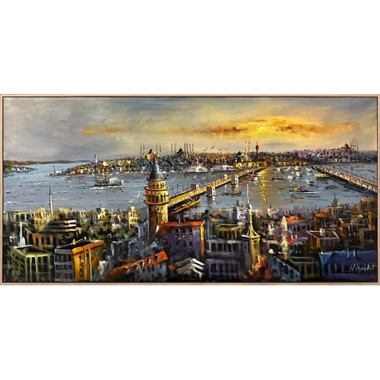 Light Falling Upon the Golden Horn Oil Painting