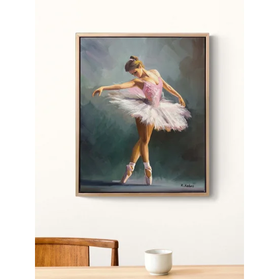 Silent Elegance Oil Painting