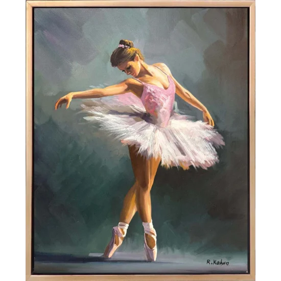 Silent Elegance Oil Painting