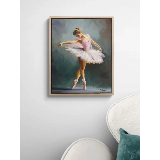 Silent Elegance Oil Painting