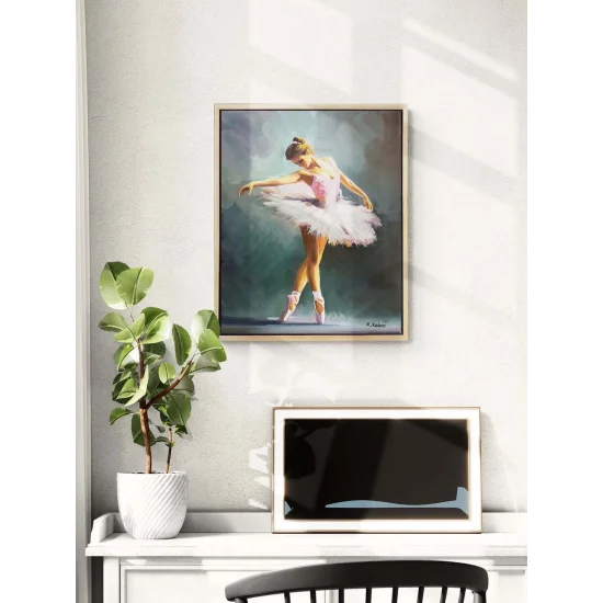 Silent Elegance Oil Painting