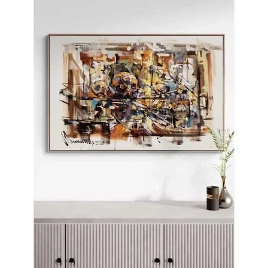 Hatıraların Girdabı Yağlı Boya Tablosu