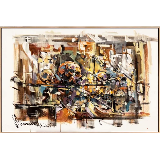 Hatıraların Girdabı Yağlı Boya Tablosu