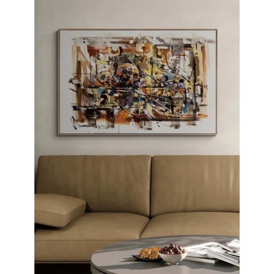 Hatıraların Girdabı Yağlı Boya Tablosu