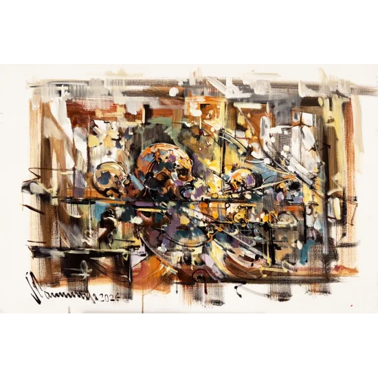 Hatıraların Girdabı Yağlı Boya Tablosu