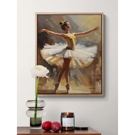 Ballerina of Light Oil Painting