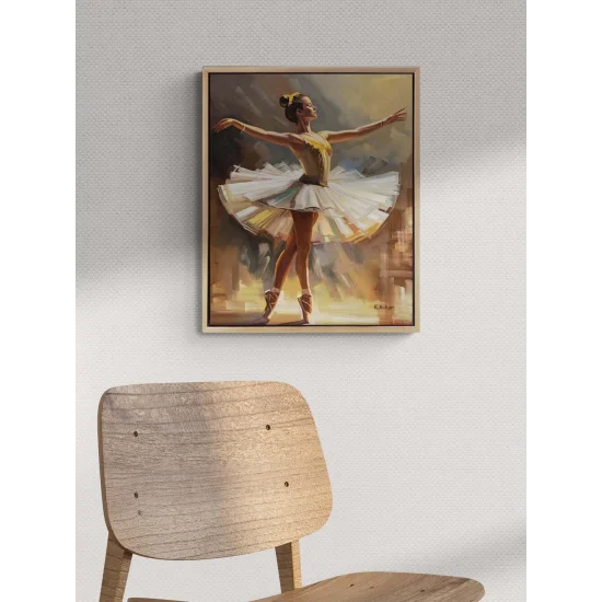 Ballerina of Light Oil Painting