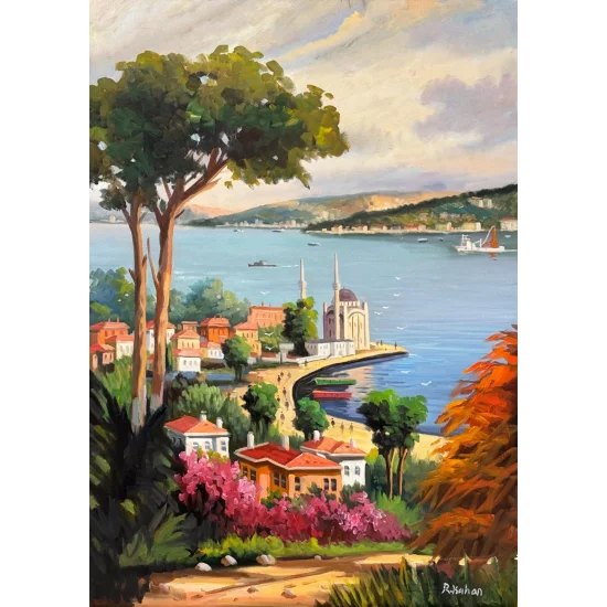 Time on the Bosphorus Oil Painting