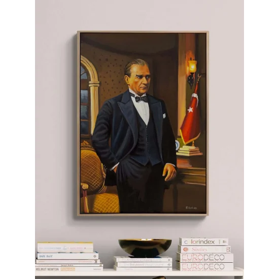 The Stance of Mustafa Kemal Atatürk Oil Painting