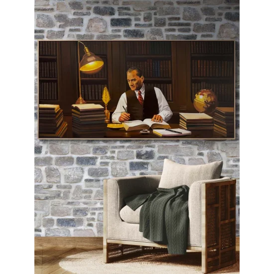 In Mustafa Kemal’s Room Oil Painting