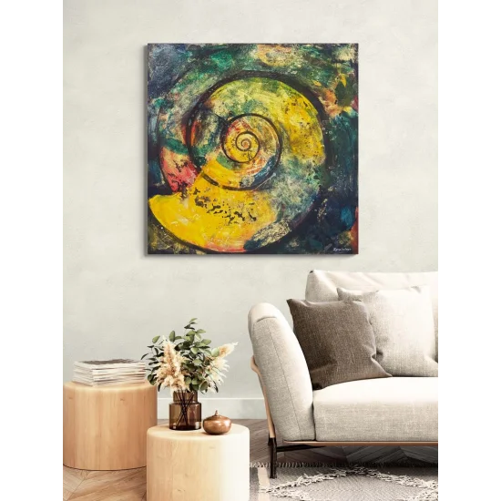 Varlığın Döngüsü Yağlı Boya Tablosu