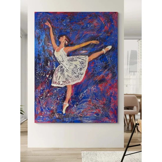Rhythmic Elegance Oil Painting