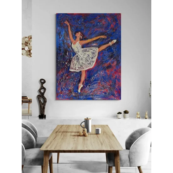 Rhythmic Elegance Oil Painting