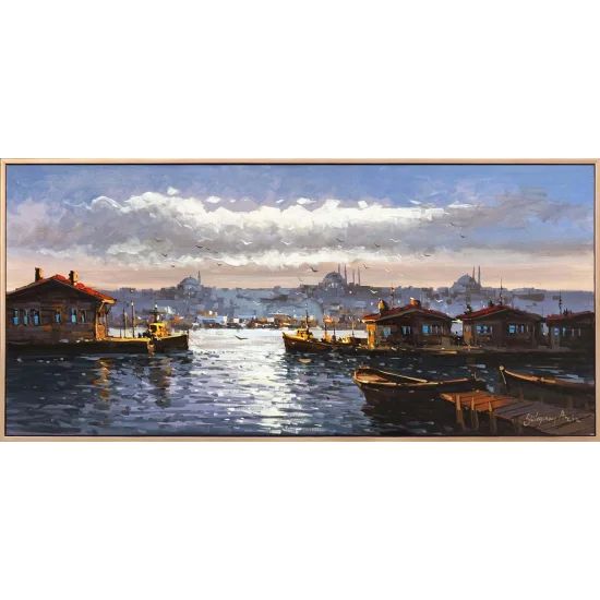 Reflections in Istanbul Oil Painting