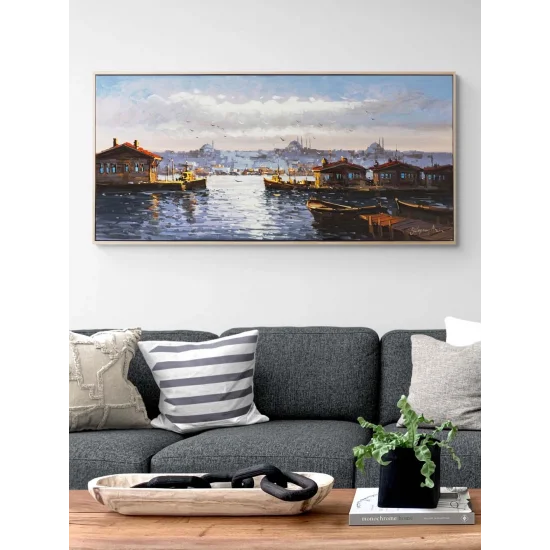 Reflections in Istanbul Oil Painting