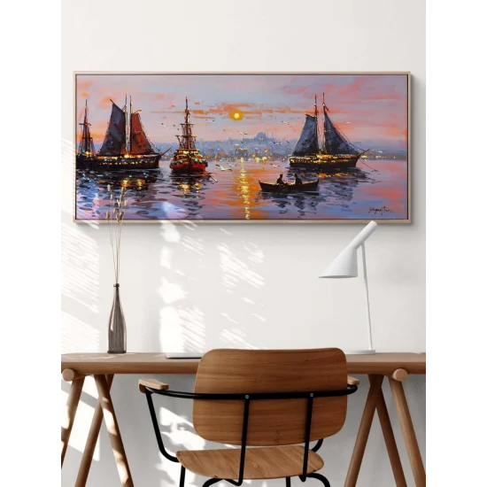 One Evening in Istanbul Oil Painting