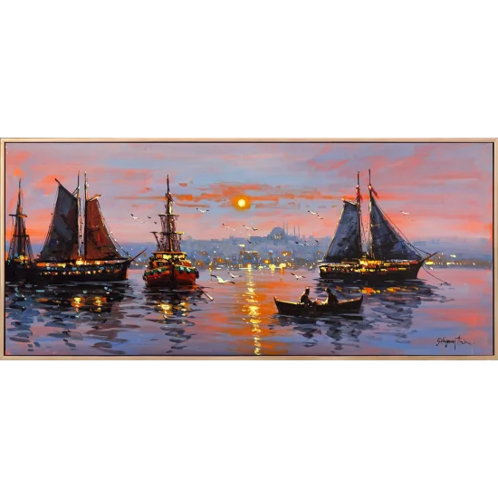 One Evening in Istanbul Oil Painting
