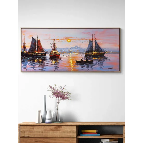 One Evening in Istanbul Oil Painting