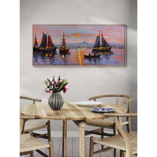 One Evening in Istanbul Oil Painting