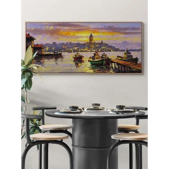 Istanbul on the Edge of Time Oil Painting