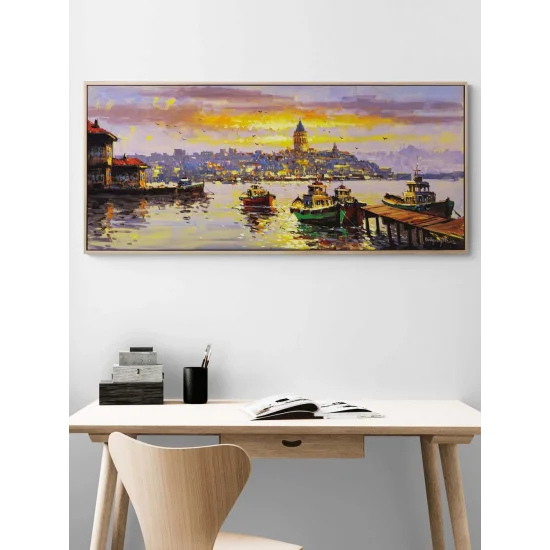 Istanbul on the Edge of Time Oil Painting