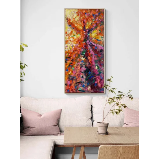 Aşkın Eşiğinde Semazen Yağlı Boya Tablosu