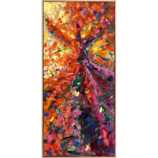 Aşkın Eşiğinde Semazen Yağlı Boya Tablosu