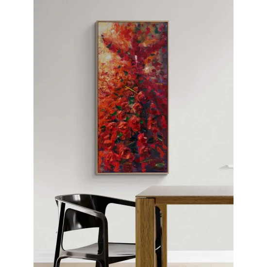 Kalbin Seması Yağlı Boya Tablosu