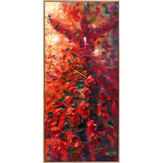 Kalbin Seması Yağlı Boya Tablosu