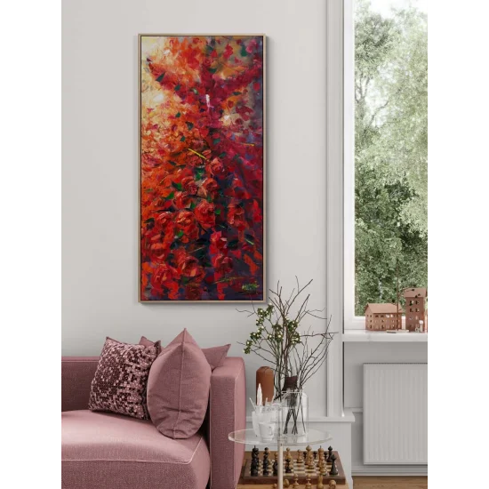 Kalbin Seması Yağlı Boya Tablosu