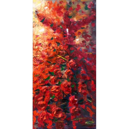 Kalbin Seması Yağlı Boya Tablosu