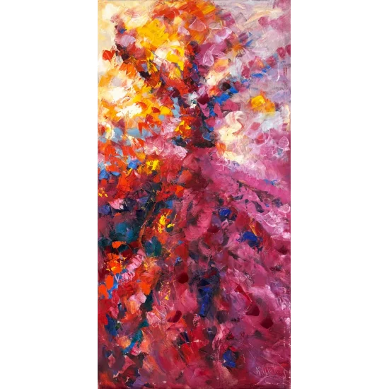 Sema’nın İçinde Yağlı Boya Tablosu