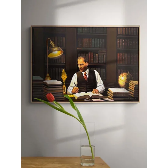Mustafa Kemal’in Masası Yağlı Boya Tablosu