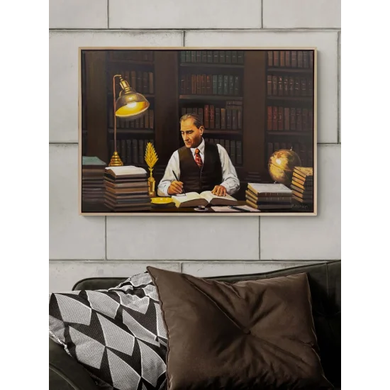 Mustafa Kemal’in Masası Yağlı Boya Tablosu