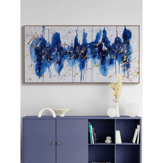 Uçuş Kompozisyonu Yağlı Boya Tablosu