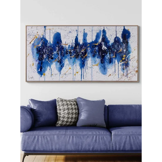 Uçuş Kompozisyonu Yağlı Boya Tablosu