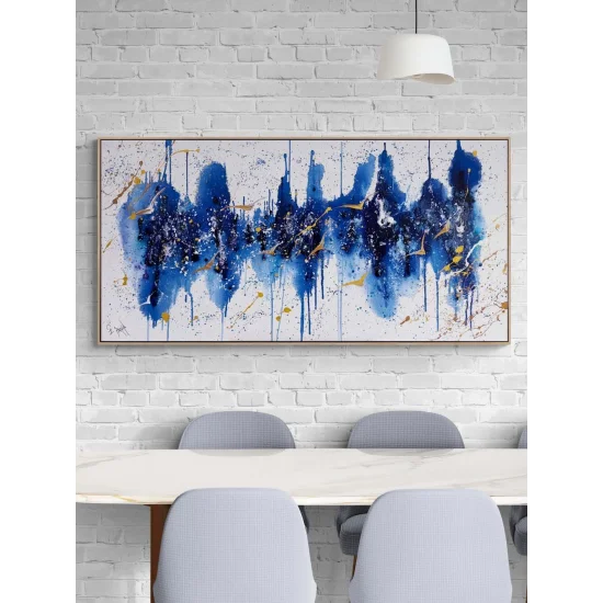 Uçuş Kompozisyonu Yağlı Boya Tablosu