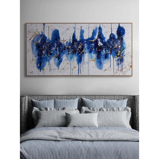 Uçuş Kompozisyonu Yağlı Boya Tablosu