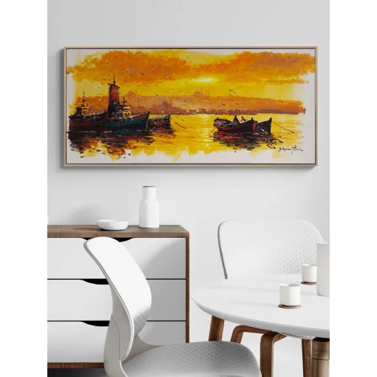 Bosphorus Pleasure at Sunset Oil Painting