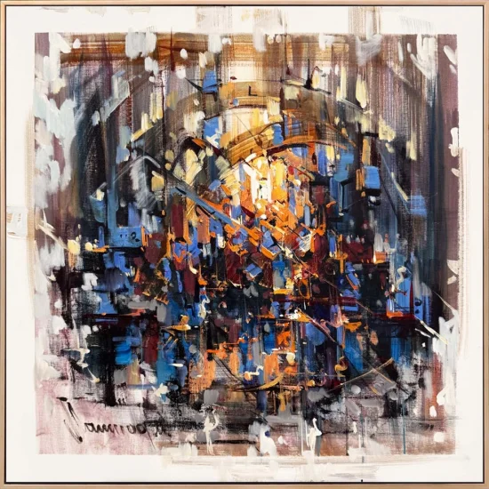 Hafızanın Duvarları Yağlı Boya Tablosu