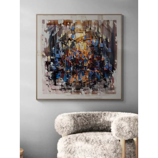 Hafızanın Duvarları Yağlı Boya Tablosu