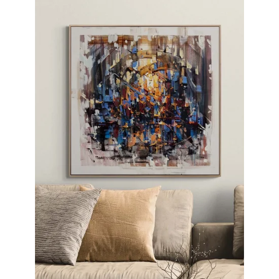 Hafızanın Duvarları Yağlı Boya Tablosu