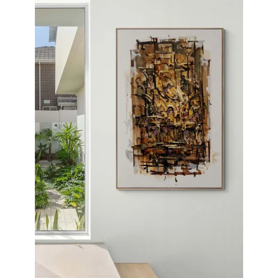 Sessiz Bağ Yağlı Boya Tablosu