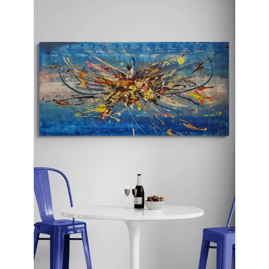 Devingen Alan Yağlı Boya Tablosu