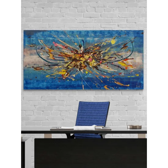 Devingen Alan Yağlı Boya Tablosu