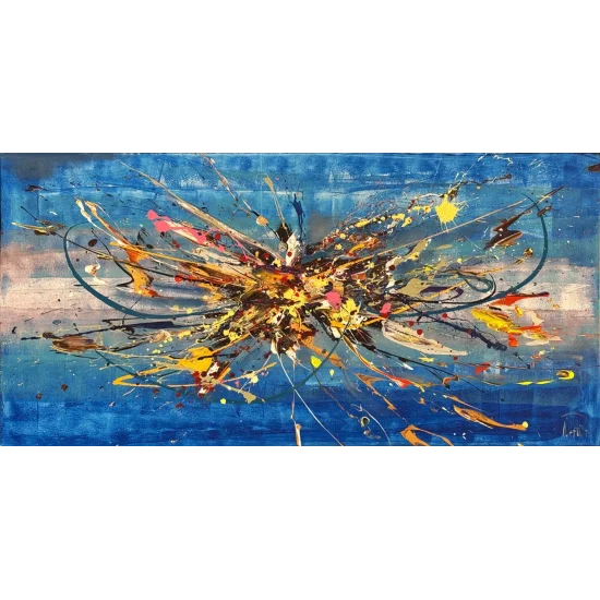 Devingen Alan Yağlı Boya Tablosu