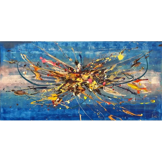 Devingen Alan Yağlı Boya Tablosu