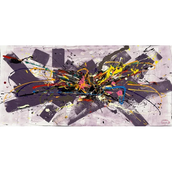 Katmanlar Serisi Yağlı Boya Tablosu