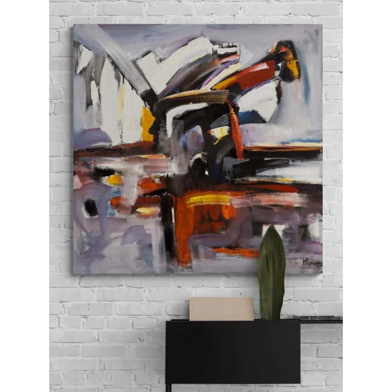 Dinamik Yapı Yağlı Boya Tablosu